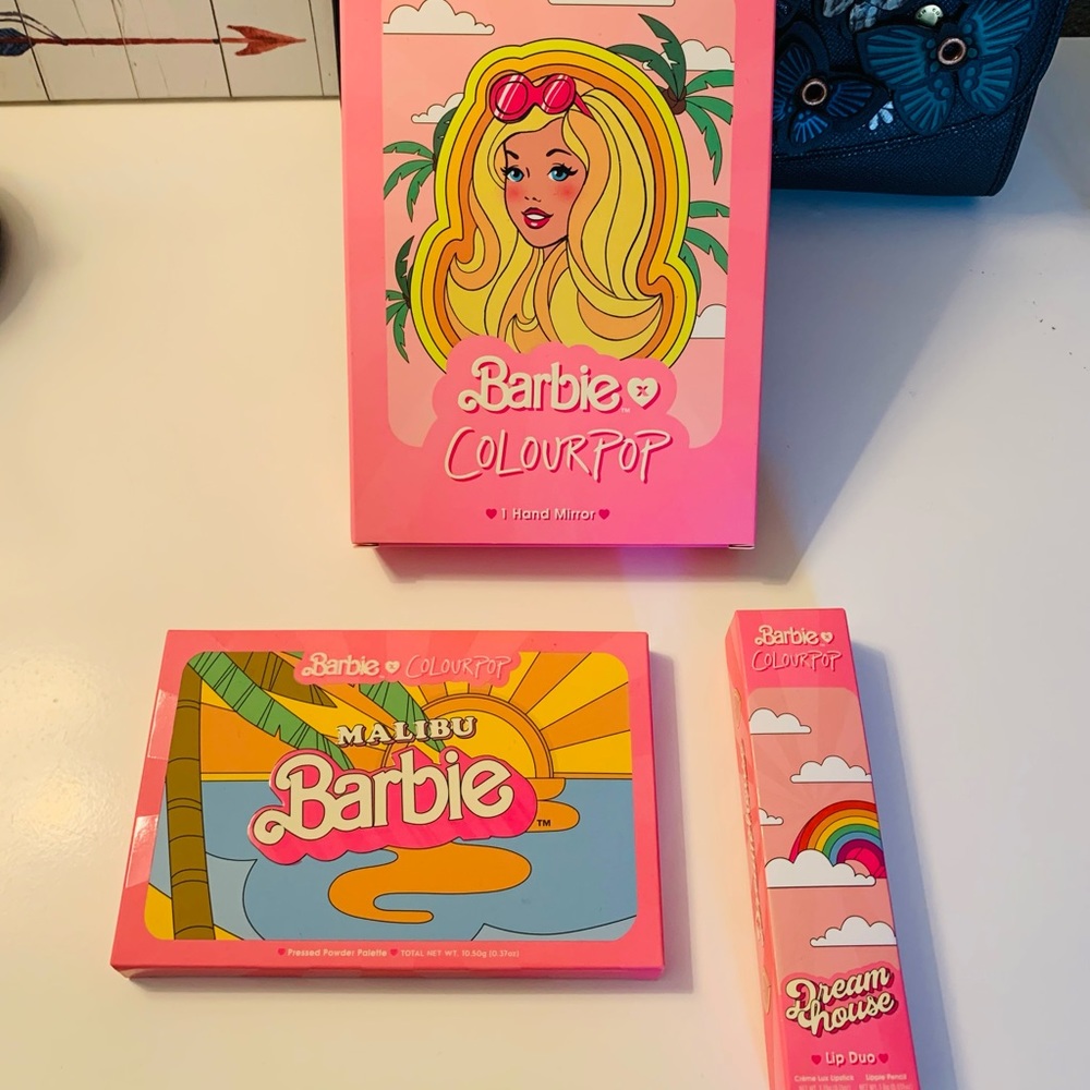 💗🌊 BRAND NWT! ColourPop x Barbie Malibu Bundle ☀️